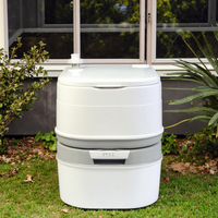 OC13 24L 5 Gallons portable toilette avec lavabo dans le conteneur remorque