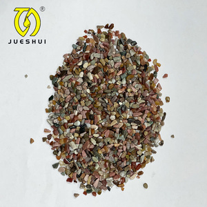 JUESHUI Farbenfrohe Polierte Kieselsteine 3-8mm Aquarium Dekorative Kiesel Regenbogensteine Fischbecken Bodenlandschaft Fujian - Product Image 6