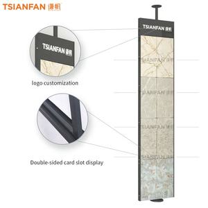 设计定制大型旋转瓷砖面板架三面立架木地板样品石材瓷砖旋转展示陈列室 - Product Image 4