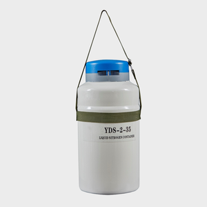 Réservoir N2 basse température à faible volatilité YDS-10-125 petit récipient de stockage d'azote liquide 10L pour le stockage biologique - Product Image 2