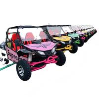 Kart à pédales à moteur essence 200cc de haute qualité, état neuf, tout-terrain, buggy de plage, frein à disque, pour adultes, Birui BR-UTV-4