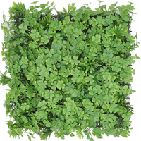 Panneaux muraux d'herbe verte artificielle Panneaux extérieurs et intérieurs artificiels Faux plantes Mur vert pour hôtel et maison