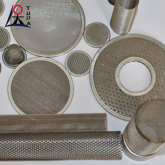 Fine Stainless Steel Mesh Sheet Safety Decorative Stainless Steel Wire Mesh Sieve Mesh Filter Disc