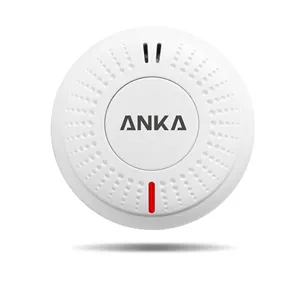 ANKA Smart Home Security Alarms CE EN14604 Approved 10 Years DV 3V Battery Standalone Smoke Detector