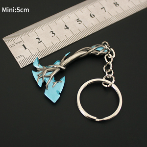 Mini Llavero de Metal de 5cm con Forma de Hacha Ego de Valorant, de Aleación de Zinc, Accesorio de Juego para Regalo de Fans (4 Colores) - Product Image 2