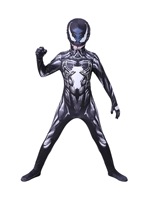 Costume de cosplay d'Halloween transfrontalier, combinaison de super-héros Venom, justaucorps de scène pour performance