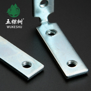 Support d'angle Wukeshu en acier laminé à froid de 3 mm, zingué, pour portes, fenêtres et armoires en aluminium - Product Image 4