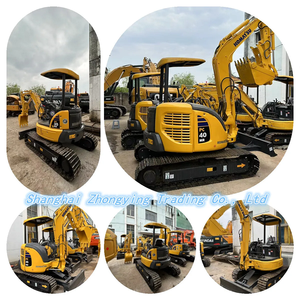 Japon Komatsu PC35 PC40 PC55 Excavatrice sur chenilles Komatsu de 3.5 tonnes Mini pelle Komatsu PC35 d'occasion à vendre de haute qualité - Product Image 5