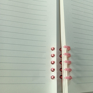 Organiseur/Agenda en cuir A3 à spirale, à feuilles mobiles, avec boucle à anneaux amovible, impression numérique <span class=keywords><strong>Sentance</strong></span> B-5, pour lycéens - Product Image 3