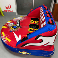 Fabrikpreis Riders Crazy Water Sports PVC Aufblasbares Wasser-Schwimmsessel Schlauchboot-Sofa