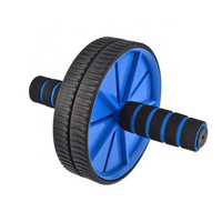 Roue abdominale double pour exercices abdominaux, salle de sport à domicile, bureau, roue abdominale
