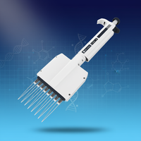 Micropipette réglable de laboratoire, stérilisation, transfert de liquide, volume, pipette multicanal