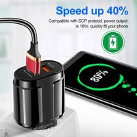 Chargeur rapide double port 2.4A, cube de prise, 2 USB, adaptateur secteur pour la maison et les voyages, chargeur mural USB intelligent 10W, prise EU US UK