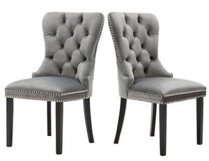 Chaise de salle à manger convertible très vendue pour hôtel, revêtement en tissu/cuir, design moderne pour salon et usage domestique, structure en bois massif/métal - Product Image 1