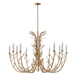 Lustre suspendu moderne en <span class=keywords><strong>métal</strong></span> avec design en forme de branche, lampe décorative pour îlot de cuisine, salle à manger, salon - Product Image 1