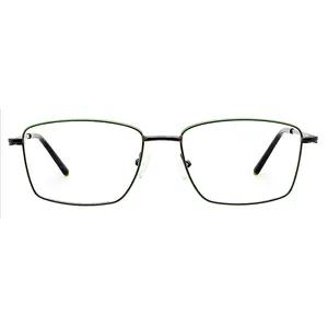 2024 đa màu kim loại quang khung người đàn ông kính vuông khung Eyewear Kính mắt khung kim loại Eyewear