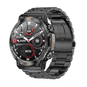 Reloj Inteligente AK61 con Pantalla Redonda de 1.39 Pulgadas, Correa de Acero, Resistente al Agua IP68, Llamadas por Bluetooth, Monitor de Salud y Actividad Física - Product Image 1