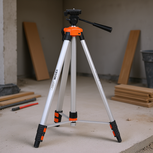 Trípode de nivel láser ajustable con rosca de 0,25x20, rango de altura de 27,36-68,11 pulgadas - Product Image 2