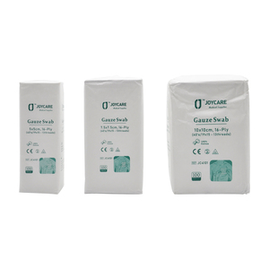 ضمادات شاش قطنية ماصة غير معقمة بأحجام 5×5 سم، 7.5×7.5 سم، 10×10 سم، إسفنج شاش طبي، ضمادة شاش، لفة شاش - Product Image 2