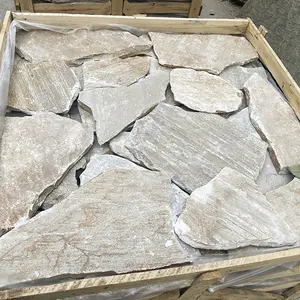 Cheap Irregular Slate Tiles Stone Pavers Random Flagstone Flooring Crazy Flagstone slate tiles