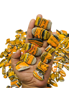 Jaspe Bumblebee Natural, Gema Suelta Cabujón, Chakralume, para Fabricación de Joyería, Venta al por Mayor Disponible, Mejor Calidad, Tercera Parte - Product Image 2