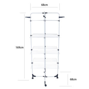 <span class=keywords><strong>Pas</strong></span> <span class=keywords><strong>cher</strong></span> prix 40M 4 couche roulement <span class=keywords><strong>tour</strong></span>-forme blanchisserie pliable séchoir à <span class=keywords><strong>linge</strong></span> pour vêtements - Product Image 2