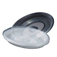 Assiettes jetables ovales pour la maison, les banquets et l'extérieur, vente en gros pour restaurants, ensembles complets