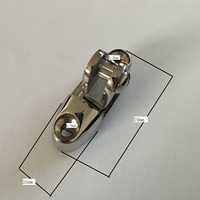 Charnière de pont en acier inoxydable 316 pour bateau, accessoires de quincaillerie marine, spécial pare-soleil et applications marines
