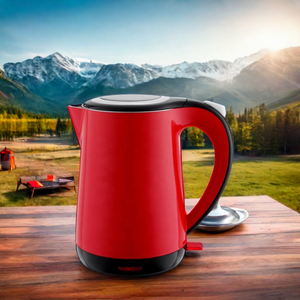 Doppelwand 1,8 Liter elektrischer Wasserkessel Kettel für Haushalt Hotel - Product Image 5