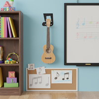 Support mural pour guitare, fixation multiple pour violon, ukulélé, basse, violon, supports muraux pour guitare