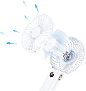 New Arrival Portable <b>Mini</b> Handheld Fan Power Bank 4000mAh Outdoor Plastic Rechargeable Cooling <b>USB</b> Brushless Motor Remote - Product Image 3