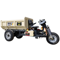 Motor Arus Bolak-Balik LK290 72V5500W Kapasitas Bak 2.5CBM Pengosongan Belakang Cepat Mini Dumper Listrik 2500kg Baru Peru High