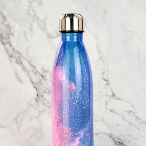 Bouteille d'eau en acier inoxydable à paroi simple de 500 ml et 750 ml avec paille, vierges pour sublimation, 17 oz, 25 oz, 750 ml, 350 ml, pour sport et boisson - Product Image 2