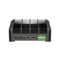 Computadora Industrial ARM Rockchip RK3588 DDR4 8G EMMC 128G Doble LAN Doble COM Mini PC Industrial Sin Ventilador Mini Computadora Integrada