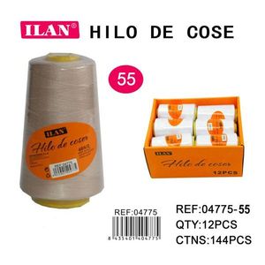 Filo da Cucito Ilan 2750 M Colore Kaki Chiaro per Macchine da Cucire - Product Image 3