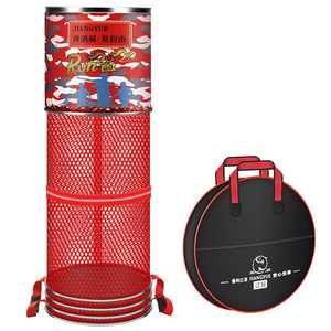 Cesta de pesca Jiangyue de nailon, red portátil de mano para pescar, red de retención. - Product Image 1