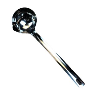 Cuillère séparatrice d'huile en acier inoxydable 304, louche à soupe, ustensile de cuisine, compatible lave-vaisselle - Product Image 5