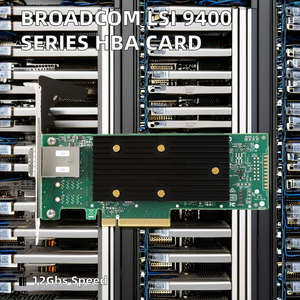 Tarjeta HBA 9400-16e con 16 Puertos Externos SAS/SATA/NVMe, Adaptador Host Bus de 12 Gb/s, PCIe 3.1 X8 Tri-Modo para Servidor de Almacenamiento 05-50013-00 12 Gb - Product Image 4