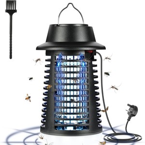 Ibn Tốt Nhất Năng Lượng Mặt Trời Powered <span class=keywords><strong>Bug</strong></span> <span class=keywords><strong>Zapper</strong></span> Ngoài Trời Không Thấm Nước Muỗi Killer Đèn Điện Fly Vỉ Đập Côn Trùng Bẫy Ánh Sáng UV Thấm - Product Image 2