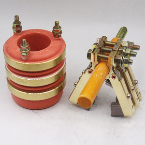 Collecteur annulaire 2 voies, 3 voies, 4 voies, diamètre intérieur 20, 25, 30, 35, diamètre extérieur 58, rainure 8, brosse en carbone à chevrons - Product Image 3