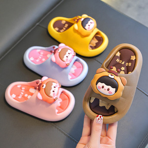 Sandales d'été pour filles, à bout ouvert, antidérapantes, à semelle souple, avec motif de dessin animé, pour bébé, pour la salle de bain - Product Image 4