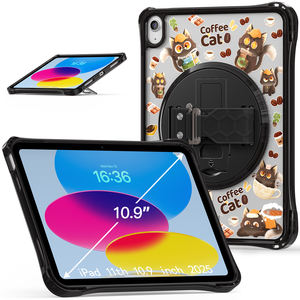 เคสแท็บเล็ต TPU ไฮบริดกันกระแทกทนทานสำหรับ <span class=keywords><strong>iPad</strong></span> รุ่น11TH 2024กันชนฝาครอบใสพร้อมขาตั้งสายคล้องไหล่ - Product Image 3