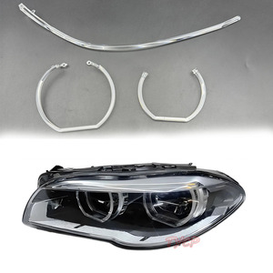 5 Series F10 F18 ban ngày Chạy ánh sáng khuếch tán F10 lớn ánh sáng vòng F10 MUỖNG hình Đèn pha mắt thiên thần 2014 2015 2016 2017 - Product Image 1