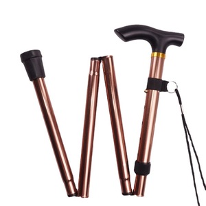 <b>Foldable</b> Elderly <b>Walking</b> <b>Stick</b> With Side Handle Folding <b>Walking</b> Cane With Led Light - Product Image 6