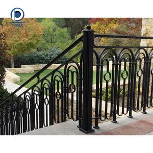 <span class=keywords><strong>Barandilla</strong></span> de Hierro Forjado Prima, Barandillas Rústicas de Hierro Forjado Usadas para Escaleras de Villas - Product Image 5