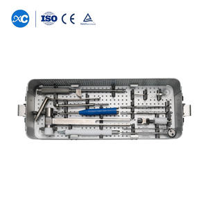 Kleine Hond Heupgewricht Reconstructie Implantaat Totale Heupprothese Orthopedische Dierenarts-Instrumentenset Met 1-5 # Femoralstents - Product Image 4