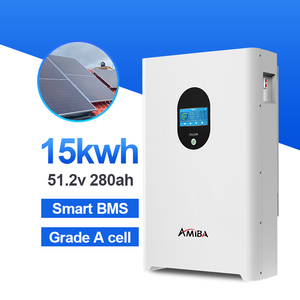 Paquete de Baterías de 10 Kw y 20 Kwh con Garantía de 10 Años y Más de 8000 Ciclos, Paquetes de Baterías de 51.2V 314Ah 48V, Baterías Solares - Product Image 1