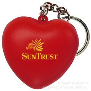 SunTrust Llavero con forma de corazón, juguete antiestrés, unisex, a partir de 14 años - Product Image 1
