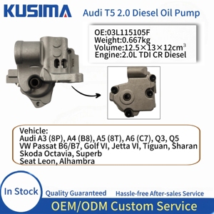 Nuovo Set Pompa Olio Motore per Audi <span class=keywords><strong>Volkswagen</strong></span> T5 <span class=keywords><strong>T6</strong></span> 2.0 2.0L 2.0T Tdi Diesel 4 Cilindri, Qualità OEM 03L115105F - Product Image 2
