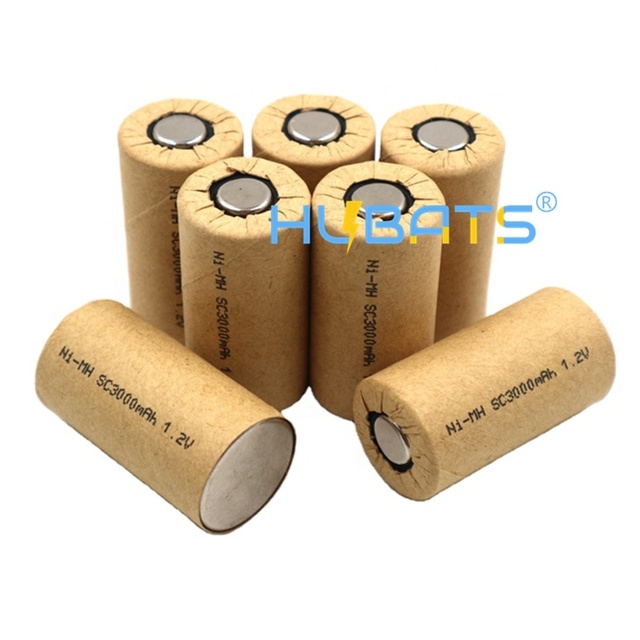 NiMh Rechargeable Battery 1.2V Sub C 3000mah for Bosch Makita Screwdriver Electric Drill Power Tools Sub-C 3300mAh Ni-MH Cell